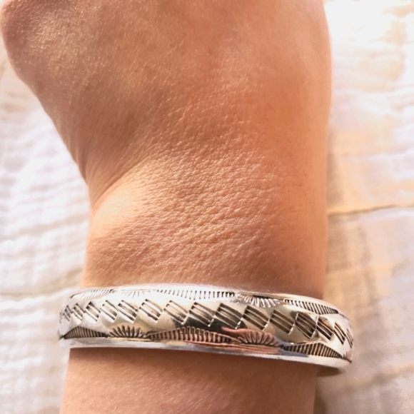 Vintage Tahe Sterling Silver Bracelet